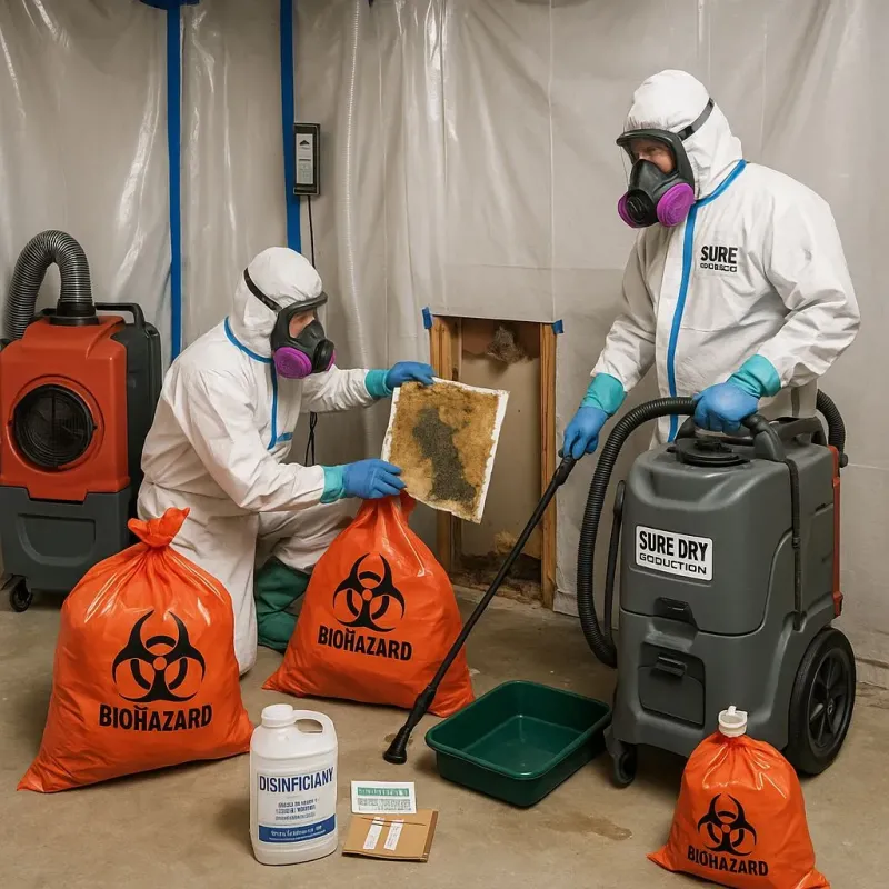Contaminated Water Handling Protocols process in Marmet, WV